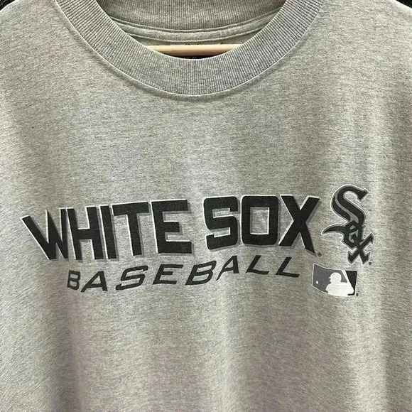 Vintage MLB Chicago White Sox Spellout T-shirt Size XL - Picture 4 of 5